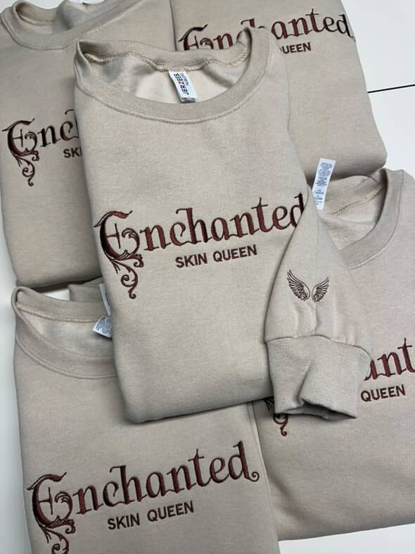 Enchanted Skin Angel Crew Neck