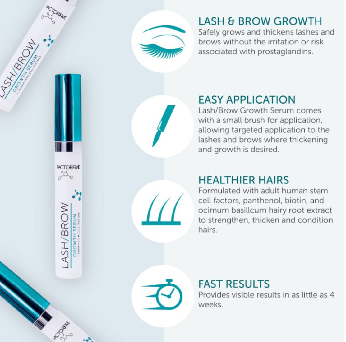 FACTORFIVE LASH/ BROW GROWTH SERUM